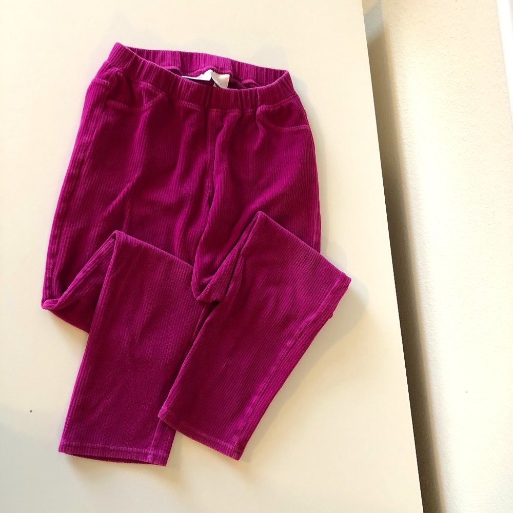 Hanna Andersson corduroy leggings, size 150 (US12)